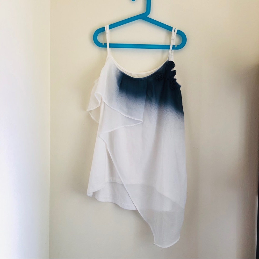 White cotton camisole